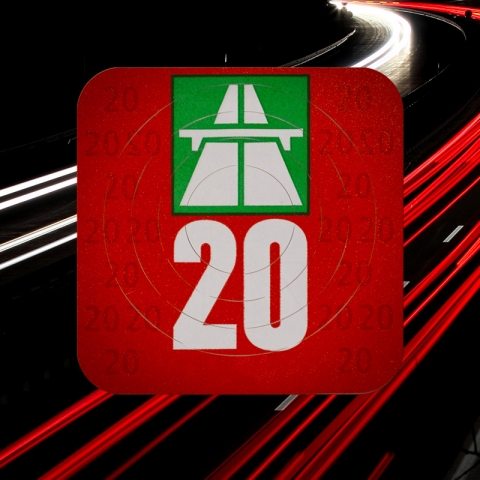 Autobahnvignette 2020